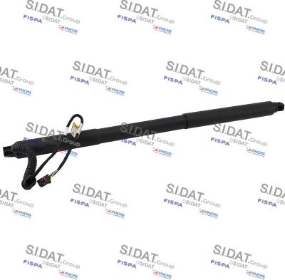 Sidat 760070 - Ammortizzatore pneumatico, Ripiano (Cofano bag. / Vano carico) www.autoricambi360.it