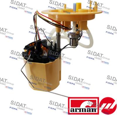 Sidat 721208AS - Gruppo alimentazione carburante www.autoricambi360.it
