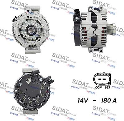 Sidat A12BH0509AS - Alternatore www.autoricambi360.it