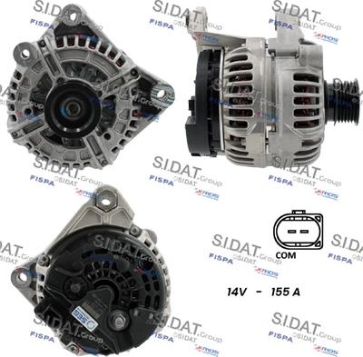 Sidat A12BH0771 - Alternatore www.autoricambi360.it