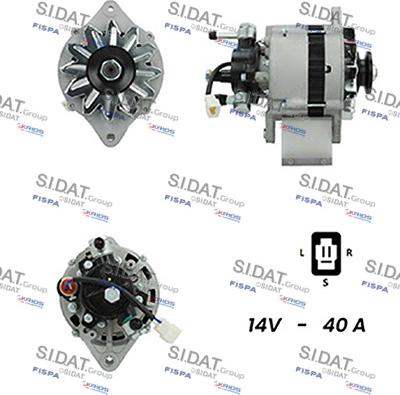 Sidat A12HT0702A2 - Alternatore www.autoricambi360.it