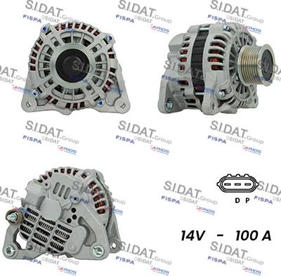 Sidat A12MH0652A2 - Alternatore www.autoricambi360.it