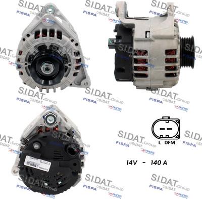 Sidat A12VA0094 - Alternatore www.autoricambi360.it