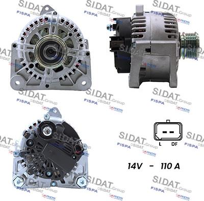 Sidat A12VA0147A2 - Alternatore www.autoricambi360.it