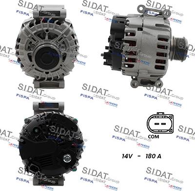 Sidat A12VA1273A2 - Alternatore www.autoricambi360.it