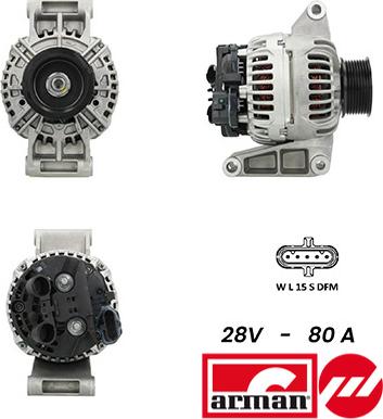 Sidat A24BH0150AS - Alternatore www.autoricambi360.it