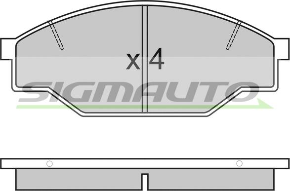 Samko 5SP266 - Kit pastiglie freno, Freno a disco www.autoricambi360.it
