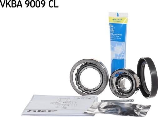 SKF VKBA 9009 CL - Kit cuscinetto ruota www.autoricambi360.it