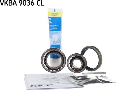SKF VKBA 9036 CL - Kit cuscinetto ruota www.autoricambi360.it