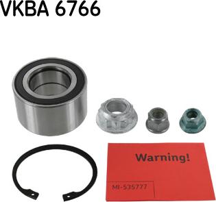 SKF VKBA 6766 - Kit cuscinetto ruota www.autoricambi360.it