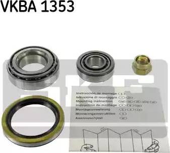 SKF VKBA 1353 - Kit cuscinetto ruota www.autoricambi360.it