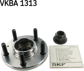 SKF VKBA 1313 - Kit cuscinetto ruota www.autoricambi360.it