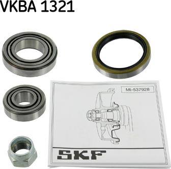 SKF VKBA 1321 - Kit cuscinetto ruota www.autoricambi360.it