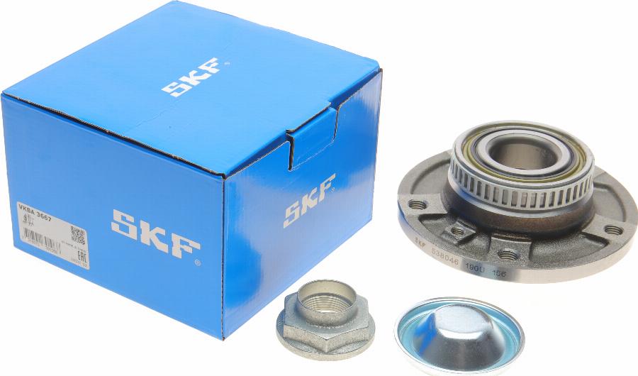 SKF VKBA 3667 - Kit cuscinetto ruota www.autoricambi360.it