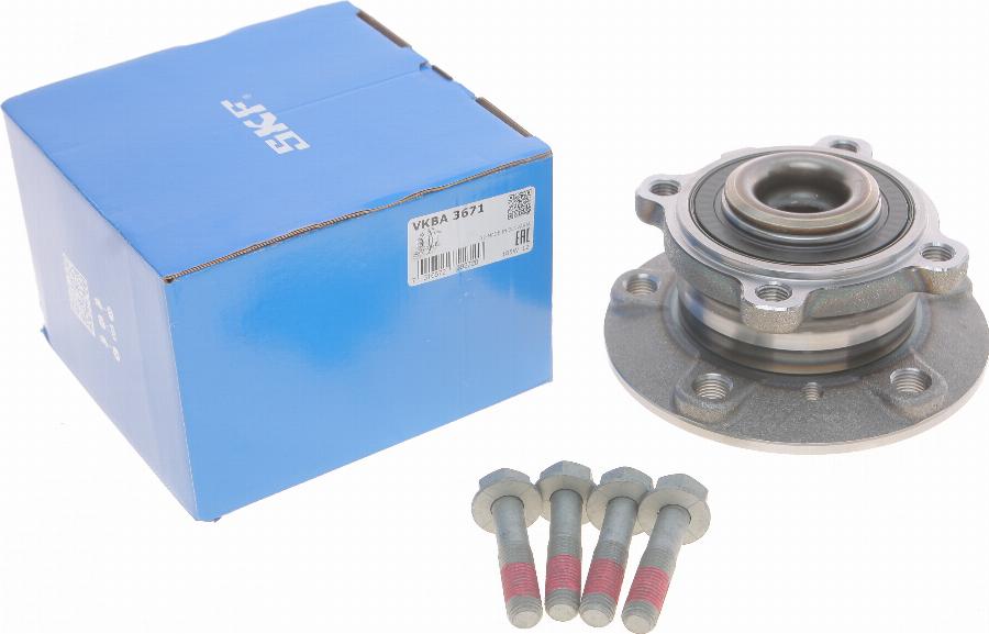 SKF VKBA 3671 - Kit cuscinetto ruota www.autoricambi360.it