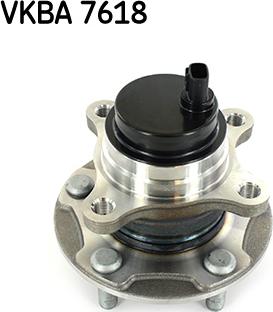 SKF VKBA 7618 - Kit cuscinetto ruota www.autoricambi360.it