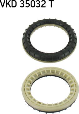 SKF VKD 35032 T - Cuscinetto volvente, Supporto ammortizz. a molla www.autoricambi360.it