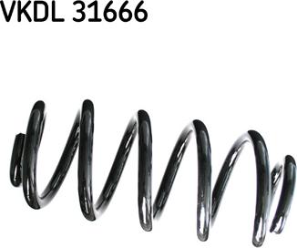 SKF VKDL 31666 - Molla autotelaio www.autoricambi360.it