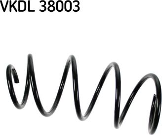 SKF VKDL 38003 - Molla autotelaio www.autoricambi360.it