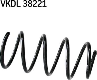 SKF VKDL 38221 - Molla autotelaio www.autoricambi360.it