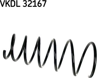SKF VKDL 32167 - Molla autotelaio www.autoricambi360.it