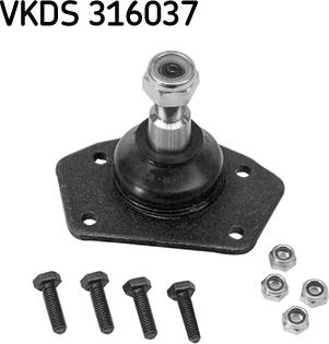 SKF VKDS 316037 - Giunto di supporto / guida www.autoricambi360.it