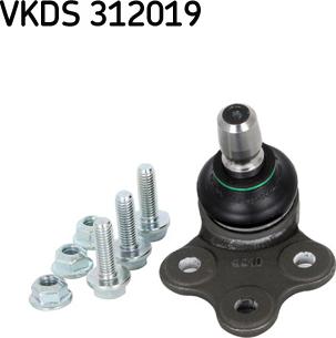 SKF VKDS 312019 - Giunto di supporto / guida www.autoricambi360.it