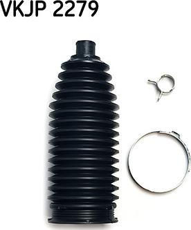 SKF VKJP 2279 - Kit soffietto, Sterzo www.autoricambi360.it