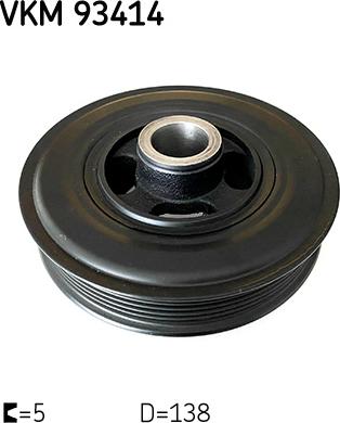 SKF VKM 93414 - Puleggia cinghia, Albero a gomiti www.autoricambi360.it
