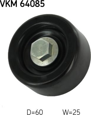 SKF VKM 64085 - Galoppino / Guidacinghia, Cinghia Poly-V www.autoricambi360.it
