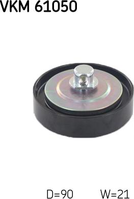 SKF VKM 61050 - Galoppino / Guidacinghia, Cinghia Poly-V www.autoricambi360.it