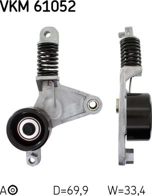 SKF VKMA 61117 - Kit Cinghie Poly-V www.autoricambi360.it