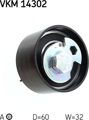 SKF VKM 14302 - Rullo tenditore, Cinghia dentata www.autoricambi360.it