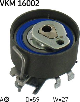 SKF VKM 16002 - Rullo tenditore, Cinghia dentata www.autoricambi360.it