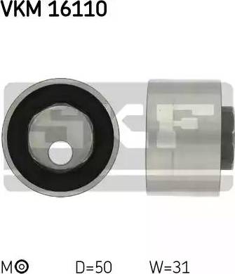 SKF VKM 16110 - Rullo tenditore, Cinghia dentata www.autoricambi360.it