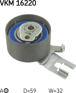 SKF VKM 16220 - Rullo tenditore, Cinghia dentata www.autoricambi360.it