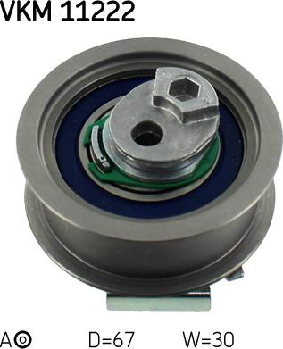 SKF VKM 11222 - Rullo tenditore, Cinghia dentata www.autoricambi360.it