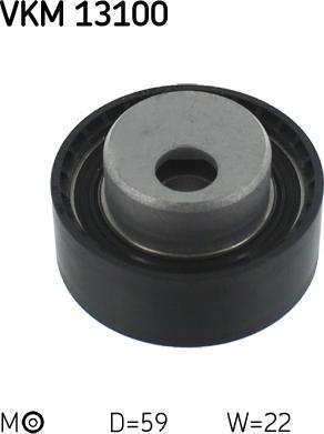 SKF VKM 13100 - Rullo tenditore, Cinghia dentata www.autoricambi360.it