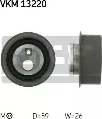 SKF VKM 13220 - Rullo tenditore, Cinghia dentata www.autoricambi360.it