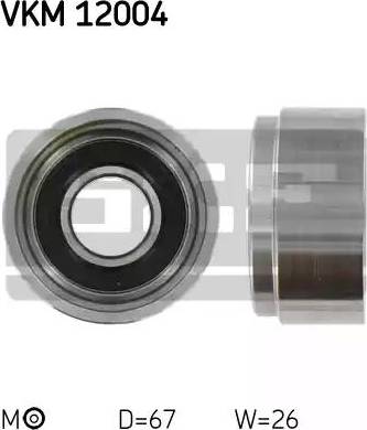 SKF VKM 12004 - Rullo tenditore, Cinghia dentata www.autoricambi360.it