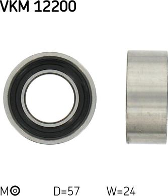 SKF VKM 12200 - Rullo tenditore, Cinghia dentata www.autoricambi360.it