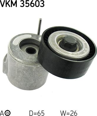 SKF VKM 35603 - Galoppino / Guidacinghia, Cinghia Poly-V www.autoricambi360.it