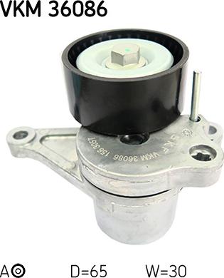 SKF VKM 36086 - Galoppino / Guidacinghia, Cinghia Poly-V www.autoricambi360.it