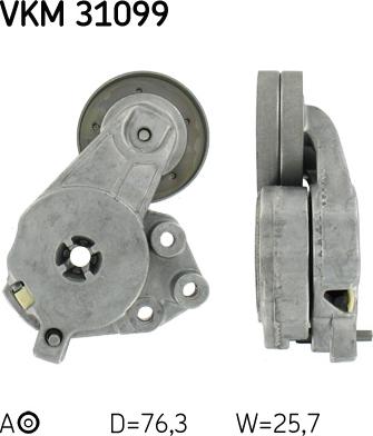 SKF VKMA 31120 - Kit Cinghie Poly-V www.autoricambi360.it