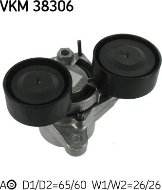 SKF VKMA 38306 - Kit Cinghie Poly-V www.autoricambi360.it