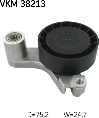 SKF VKM 38213 - Galoppino / Guidacinghia, Cinghia Poly-V www.autoricambi360.it