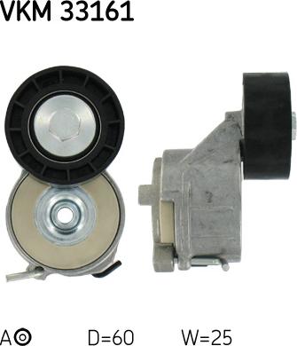 SKF VKMA 33163 - Kit Cinghie Poly-V www.autoricambi360.it