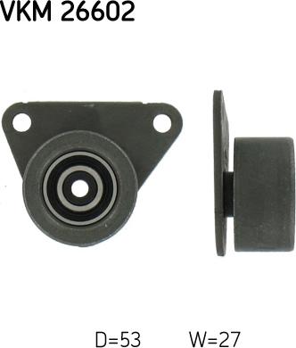SKF VKM 26602 - Galoppino / Guidacinghia, Cinghia dentata www.autoricambi360.it