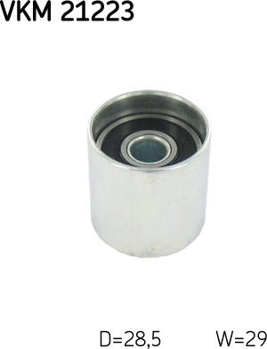 SKF VKM 21223 - Galoppino / Guidacinghia, Cinghia dentata www.autoricambi360.it
