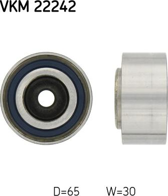 SKF VKM 22242 - Galoppino / Guidacinghia, Cinghia dentata www.autoricambi360.it